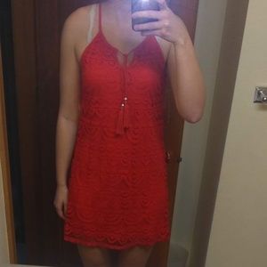 Red Lily Rose Dress
